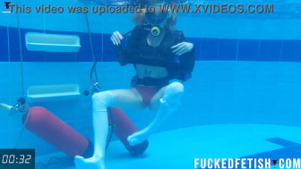 Horny Ashlee Rose girl dress scuba underwater slow 747 Release week 50
